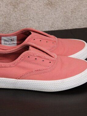 Women's Sperry Crest Knot Red Slip-on Top Sider 7.5 STS83552 Excellent